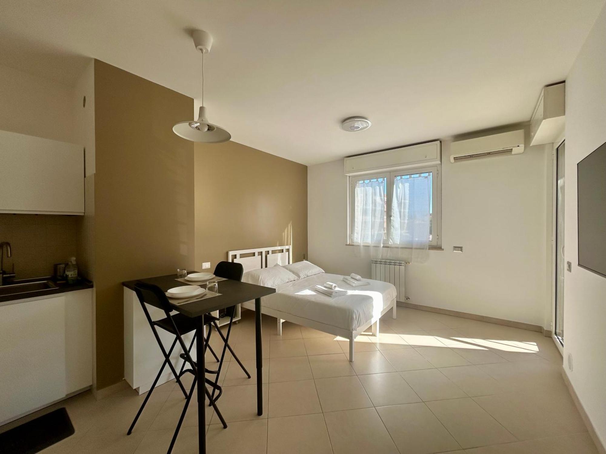 Urban Sky Loft Fiumicino Apartment Bagian luar foto